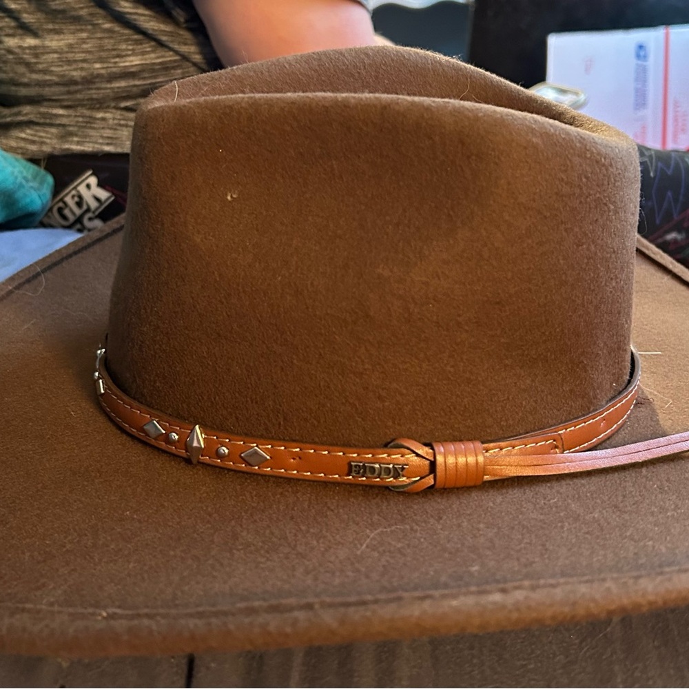 Men’s Tan Eddy Hat Size 7 1/2